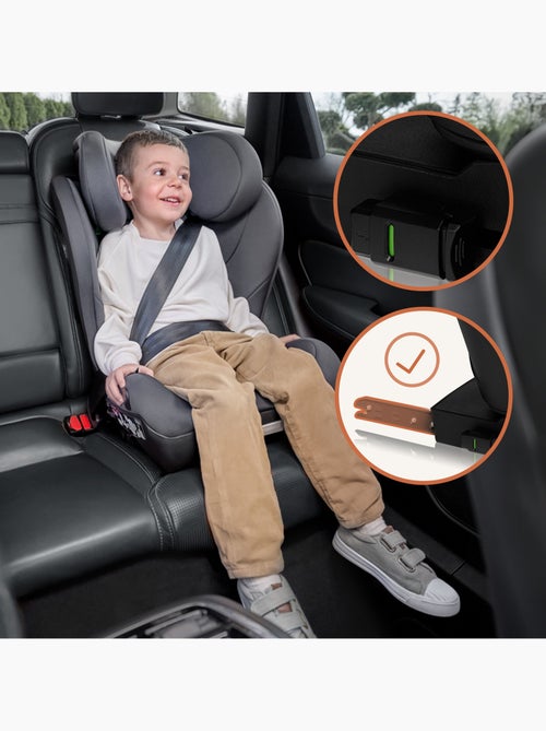 Siège auto 100-150cm LIONELO Neal i-Size - ISOFIX - Assise large - Porte-gobelet - Inclinable - Kiabi Siège auto 100-150cm LIONELO Neal i-Size - ISOFIX - Assise large - Porte-gobelet - Inclinable - Kiabi