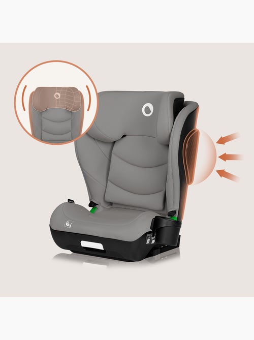 Siège auto 100-150cm LIONELO Neal i-Size - ISOFIX - Assise large - Porte-gobelet - Inclinable - Kiabi Siège auto 100-150cm LIONELO Neal i-Size - ISOFIX - Assise large - Porte-gobelet - Inclinable - Kiabi