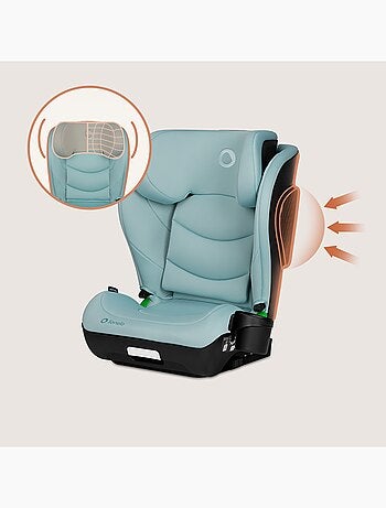 Siège auto 100-150cm LIONELO Neal i-Size - ISOFIX - Assise large - Porte-gobelet - Inclinable