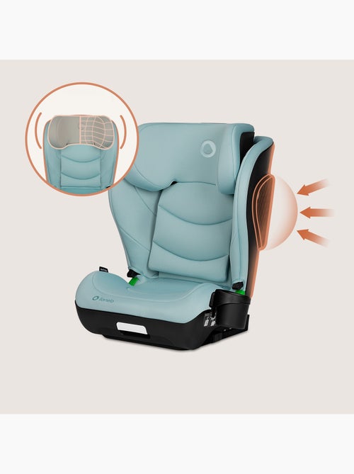 Siège auto 100-150cm LIONELO Neal i-Size - ISOFIX - Assise large - Porte-gobelet - Inclinable - Kiabi Siège auto 100-150cm LIONELO Neal i-Size - ISOFIX - Assise large - Porte-gobelet - Inclinable - Kiabi