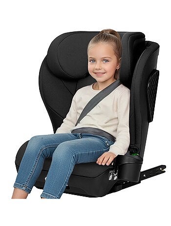 Siège auto 100-150cm LIONELO Neal i-Size - ISOFIX - Assise large - Porte-gobelet - Inclinable