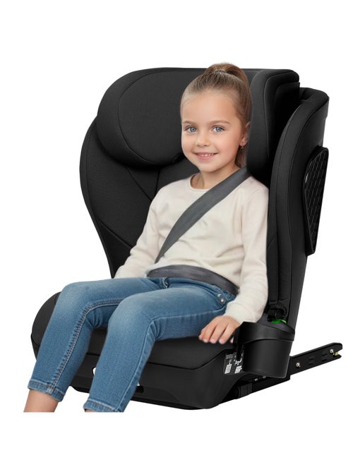 Siège auto 100-150cm LIONELO Neal i-Size - ISOFIX - Assise large - Porte-gobelet - Inclinable - Kiabi