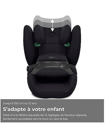 Siège auto 2 en 1 i-size 76-150 cm à bouclier isofix - pallas b - cbx by cybex