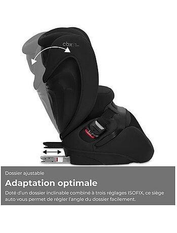 Siège auto 2 en 1 i-size 76-150 cm à bouclier isofix - pallas b - cbx by cybex
