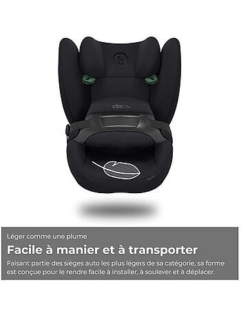 Siège auto 2 en 1 i-size 76-150 cm à bouclier isofix - pallas b - cbx by cybex