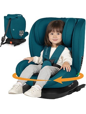 Siège auto 360° LIONELO Bastiaan i-Size - ISOFIX - Groupe 0+/1/2/3 - 40 à 150 cm - SideProtect