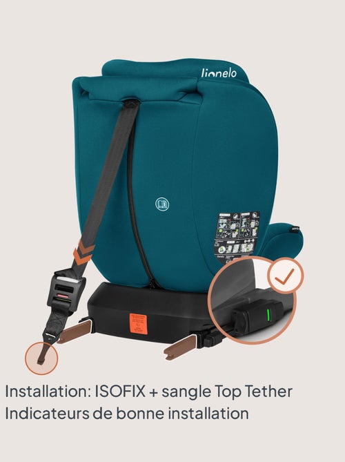 Siège-auto 360° LIONELO Bastiaan i-Size - ISOFIX - Groupe 0+/1/2/3 - 40 à 150 cm - SideProtect - Kiabi