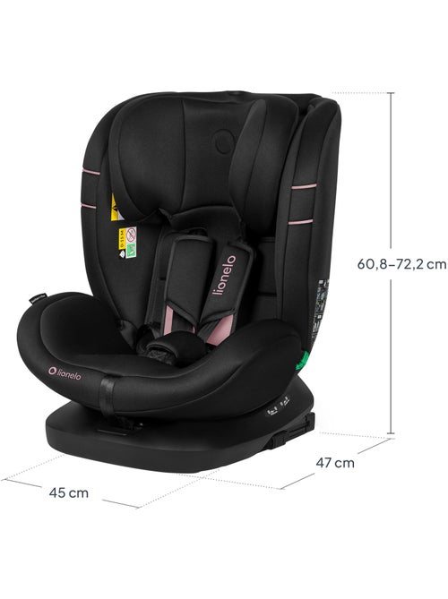 Siège auto 360° LIONELO Bastiaan i-Size - ISOFIX - Groupe 0+/1/2/3 - 40 à 150 cm - SideProtect - Kiabi Siège auto 360° LIONELO Bastiaan i-Size - ISOFIX - Groupe 0+/1/2/3 - 40 à 150 cm - SideProtect - Kiabi