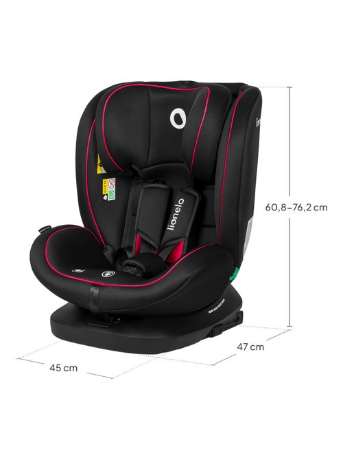 Siège-auto 360° LIONELO Bastiaan i-Size - ISOFIX - Groupe 0+/1/2/3 - 40 à 150 cm - SideProtect - Kiabi