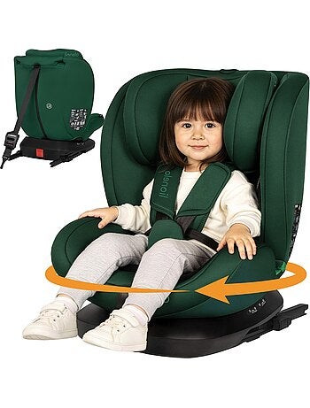 Siège auto 360° LIONELO Bastiaan i-Size - ISOFIX - Groupe 0+/1/2/3 - 40 à 150 cm - SideProtect