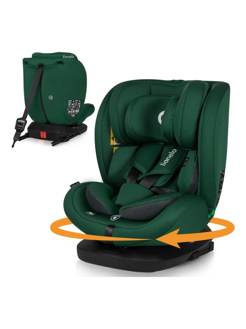 Siège-auto 360° LIONELO Bastiaan i-Size - ISOFIX - Groupe 0+/1/2/3 - 40 à 150 cm - SideProtect - Kiabi