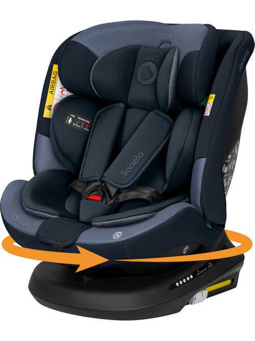 Siège auto 360° LIONELO Bastiaan Plus i-Size - 40-150 cm - ISOFIX - Kiabi Siège auto 360° LIONELO Bastiaan Plus i-Size - 40-150 cm - ISOFIX - Kiabi