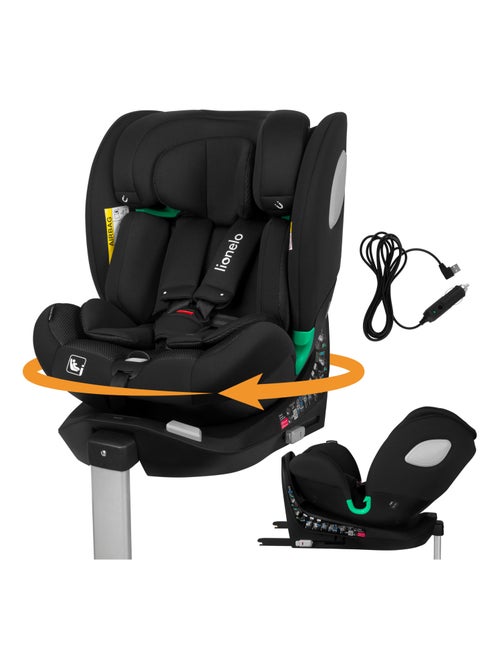 Siège auto 360° LIONELO Braam i-Size - 40-150 cm - ISOFIX - Groupe 0/1/2/3 - Kiabi Siège auto 360° LIONELO Braam i-Size - 40-150 cm - ISOFIX - Groupe 0/1/2/3 - Kiabi