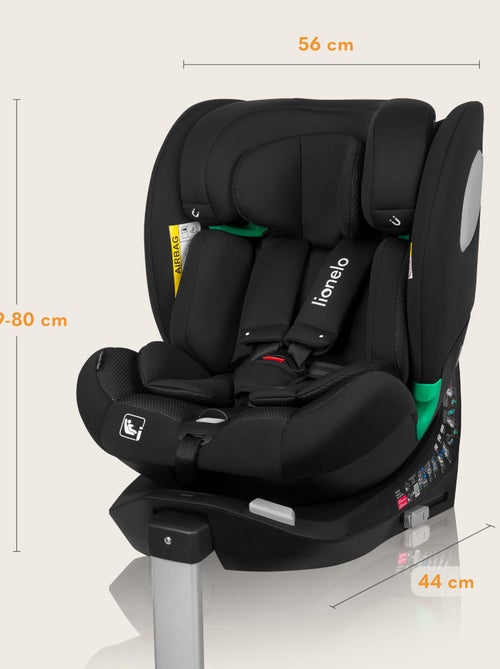 Siège auto 360° LIONELO Braam i-Size - 40-150 cm - ISOFIX - Groupe 0/1/2/3 - Kiabi Siège auto 360° LIONELO Braam i-Size - 40-150 cm - ISOFIX - Groupe 0/1/2/3 - Kiabi