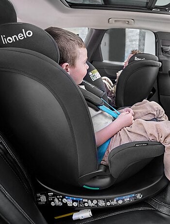 Siège auto 360° LIONELO Navy i-Size - ISOFIX - Ventilation du boîtier - 40-150 cm - 0+/1/2/3