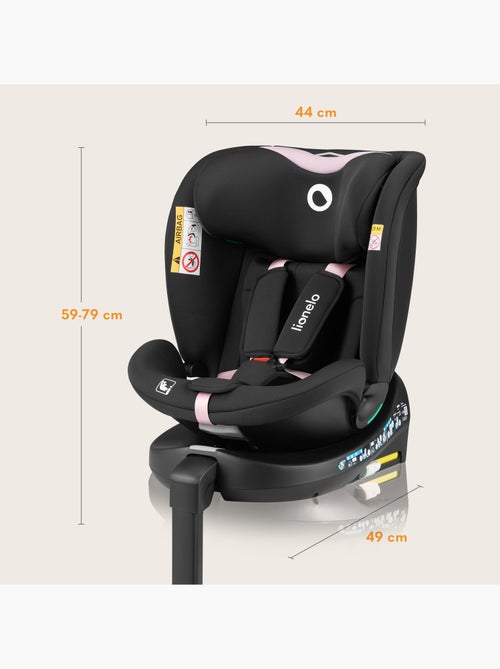 Siège auto 360° LIONELO Navy i-Size - ISOFIX - Ventilation du boîtier - 40-150 cm - 0+/1/2/3 - Kiabi Siège auto 360° LIONELO Navy i-Size - ISOFIX - Ventilation du boîtier - 40-150 cm - 0+/1/2/3 - Kiabi