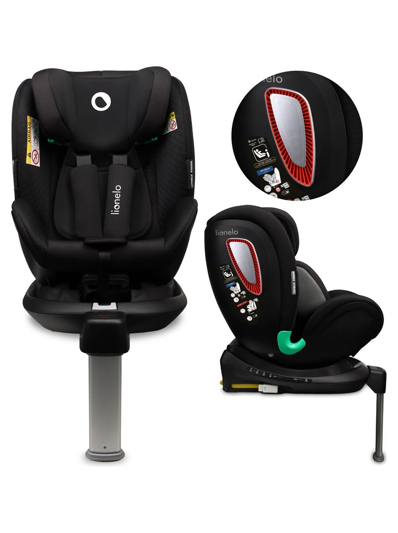 Siège-auto 40-105 cm LIONELO Antoon Plus i-Size - Base pivotante 360° - Groupe 0+/1 Noir - Kiabi