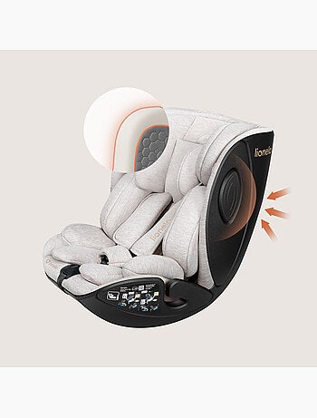 Siège auto 40-105cm LIONELO Moxie Next - Pivotant - Pour base ISOFIX Moxie