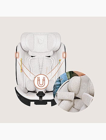 Siège auto 40-105cm LIONELO Moxie Next - Pivotant - Pour base ISOFIX Moxie