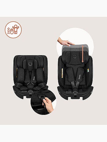 Siège auto 40-105cm LIONELO Moxie Next - Pivotant - Pour base ISOFIX Moxie