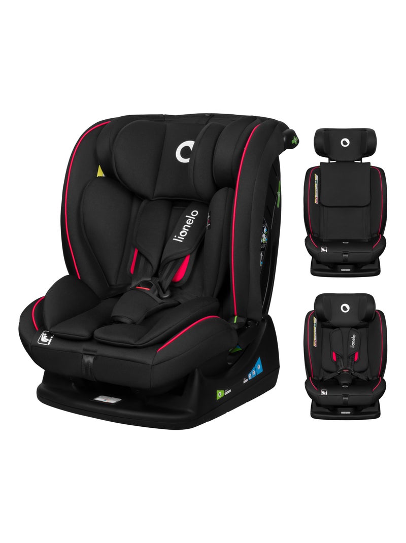 Siège-auto 40-150cm Lionelo Aart i-Size - 0-36 kg - Groupe 0+/1/2/3 Noir - Kiabi