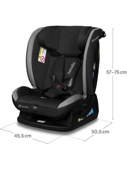 Siège auto 40-150cm LIONELO Aart i-Size - Réglage de l’inclinaison - Groupe 0+/1/2/3 - Kiabi