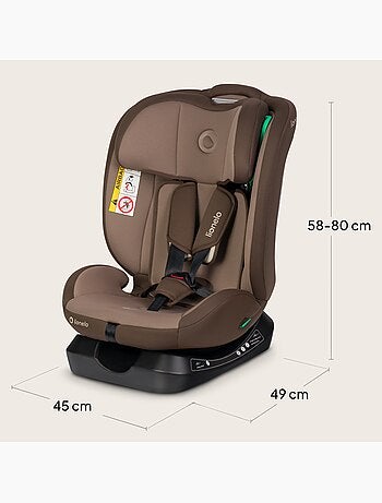 Siège auto 40-150cm LIONELO Aart i-Size - Réglage de l’inclinaison - Groupe 0+/1/2/3