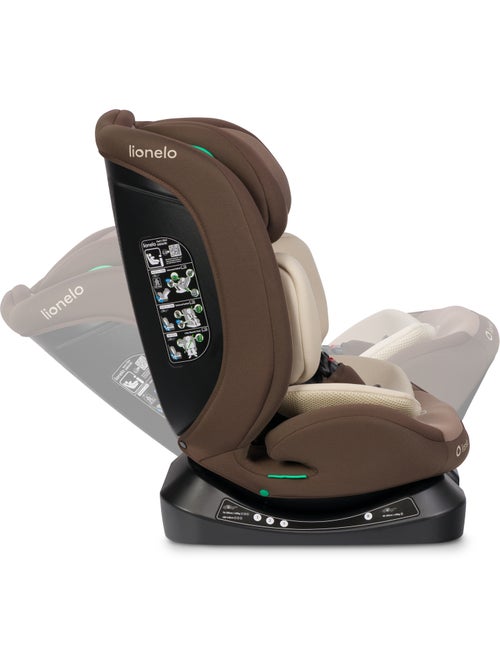 Siège auto 40-150cm LIONELO Aart i-Size - Réglage de l’inclinaison - Groupe 0+/1/2/3 - Kiabi