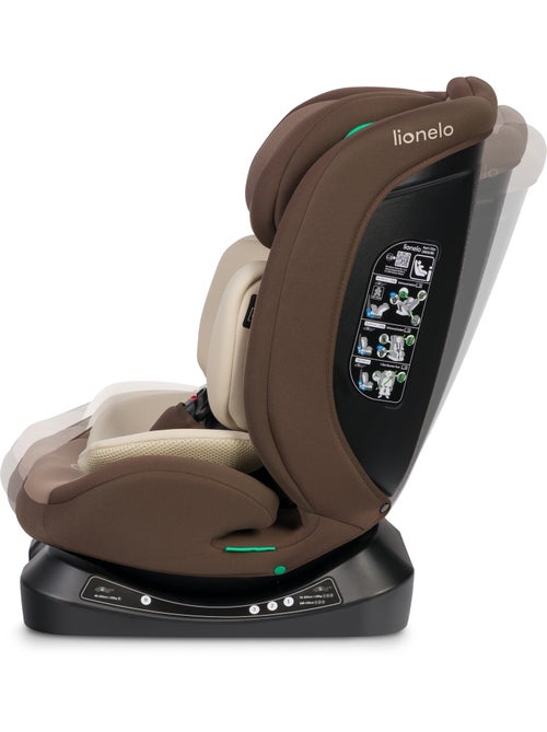 Siège auto 40-150cm LIONELO Aart i-Size - Réglage de l’inclinaison - Groupe 0+/1/2/3 - Kiabi