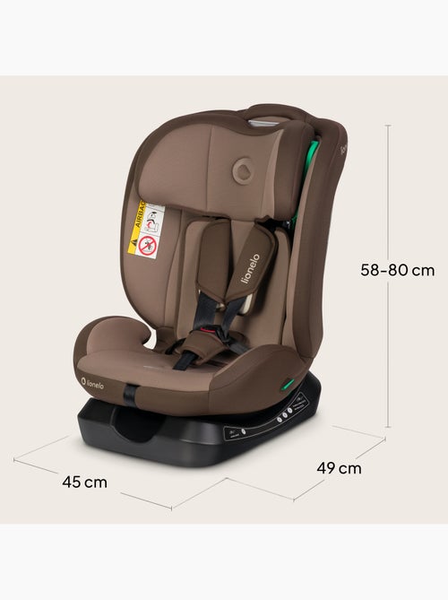 Siège auto 40-150cm LIONELO Aart i-Size - Réglage de l’inclinaison - Groupe 0+/1/2/3 - Kiabi
