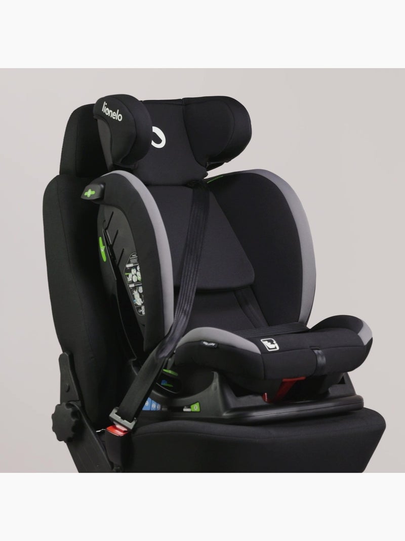 Siège auto 40-150cm LIONELO Aart i-Size - Réglage de l’inclinaison - Groupe 0+/1/2/3 Noir - Kiabi