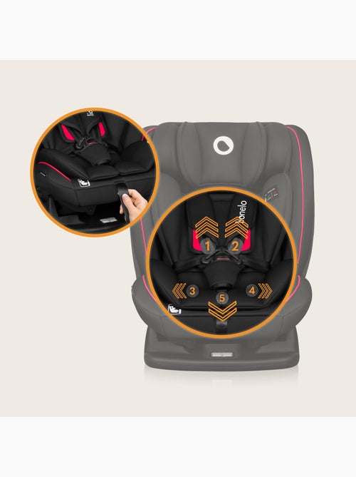 Siège auto 40-150cm LIONELO Aart i-Size - Réglage de l’inclinaison - Groupe 0+/1/2/3 - Kiabi