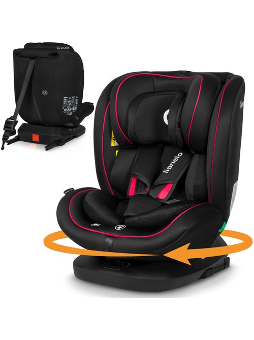 Siège-auto 40-150cm LIONELO Bastiaan i-Size - Base 360° - ISOFIX - Groupe 0+/1/2/3 - Dri-Seat - Kiabi