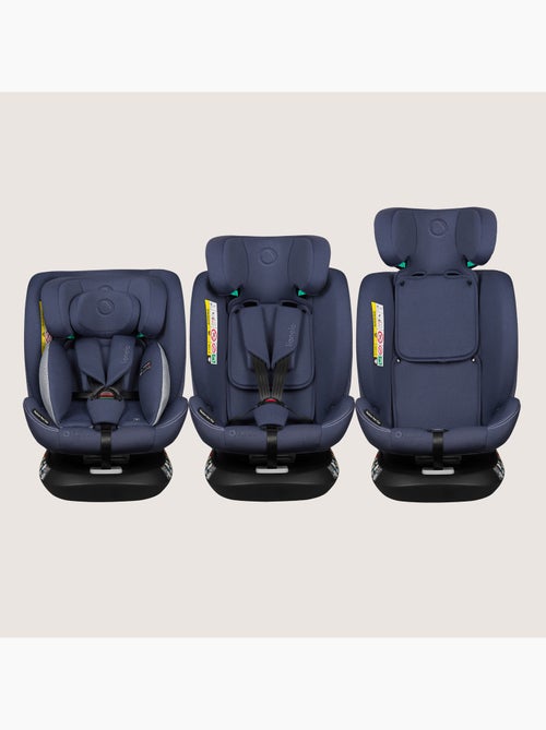 Siège auto 40-150cm LIONELO Bastiaan One i-Size - Base pivotante 360° - ISOFIX - Kiabi