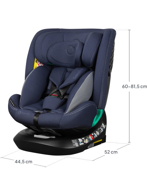 Siège auto 40-150cm LIONELO Bastiaan One i-Size - Base pivotante 360° - ISOFIX - Kiabi