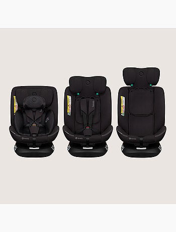 Siège auto 40-150cm LIONELO Bastiaan One i-Size - Base pivotante 360° - ISOFIX