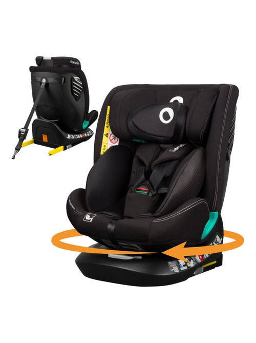 Siège auto 40-150cm LIONELO Bastiaan One i-Size - Base pivotante 360° - ISOFIX - Kiabi