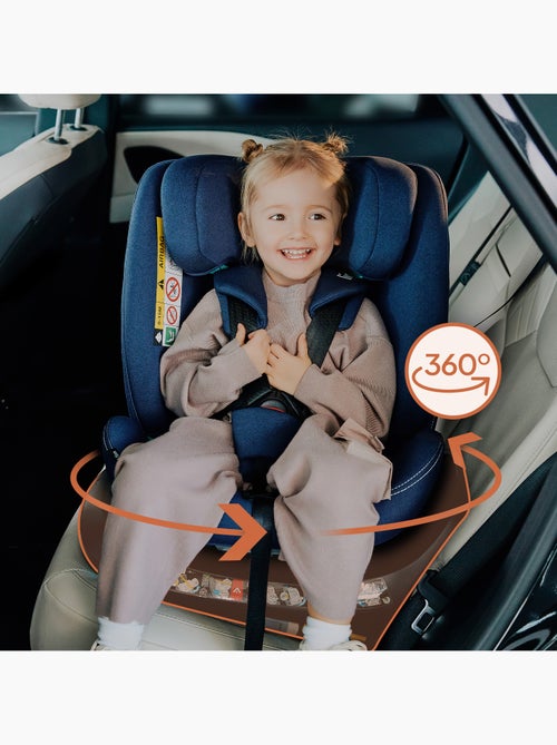 Siège auto 40-150cm LIONELO Bastiaan One i-Size - Base pivotante 360° - ISOFIX - Kiabi