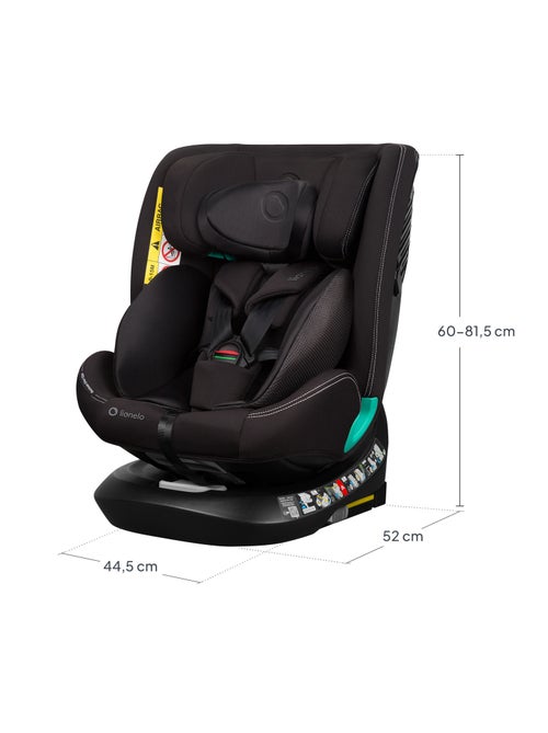 Siège auto 40-150cm LIONELO Bastiaan One i-Size - Base pivotante 360° - ISOFIX - Kiabi
