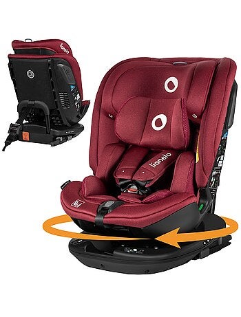 Siège auto 40-150cm LIONELO Bastiaan RWF i-Size - Base pivotante 360° - ISOFIX - Groupe 0/1/2/3