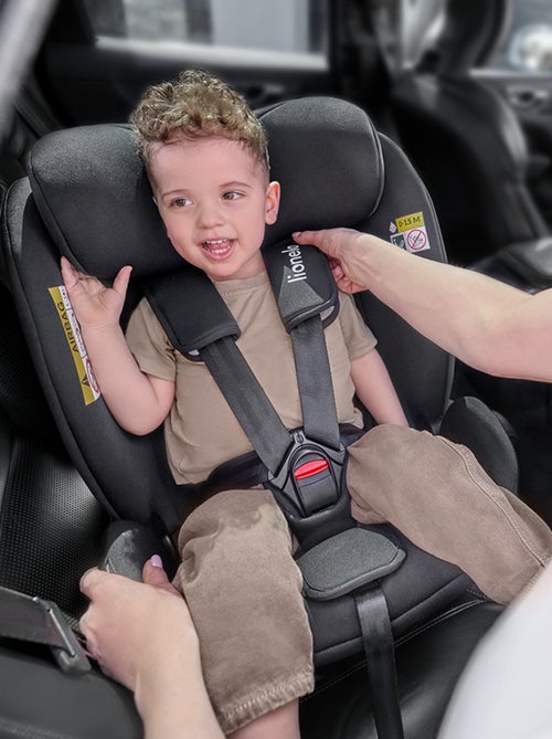 Siège auto 40-150cm LIONELO Navy i-Size - Base pivotante 360° - Ventilation du boîtier - ISOFIX - Kiabi