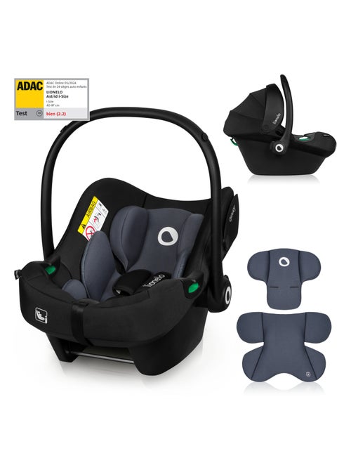 Siège-auto 40-87 cm LIONELO Astrid i-Size - ADAC Récompense - Légère - Kiabi
