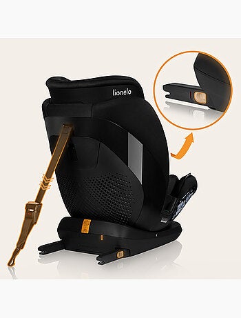 Siège auto 76-150cm LIONELO Lavender i-Size - ISOFIX - Ventilation - Groupe 1/2/3