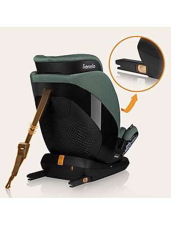 Siège auto 76-150cm LIONELO Lavender i-Size - ISOFIX - Ventilation - Groupe 1/2/3