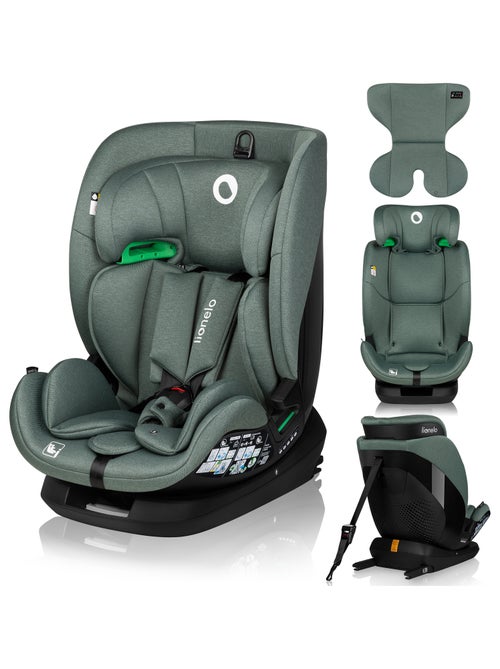 Siège auto 76-150cm LIONELO Lavender i-Size - ISOFIX - Ventilation - Groupe 1/2/3 - Kiabi