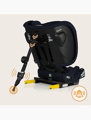 Siège auto 76-150cm LIONELO Nelly i-Size - ISOFIX - Pliable - Sangle TopTether - Groupe 1/2/3