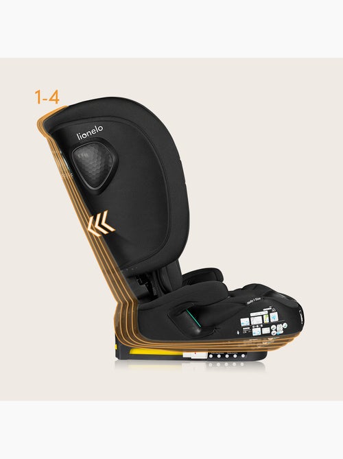 Siège auto 76-150cm LIONELO Nelly i-Size - ISOFIX - Pliable - Sangle TopTether - Groupe 1/2/3 - Kiabi