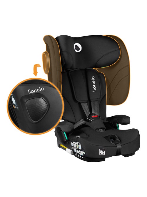 Siège auto 76-150cm LIONELO Nelly i-Size - ISOFIX - Sangle TopTether - Groupe 1/2/3 - Kiabi