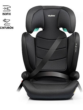 Siège auto Bakan Ifix 100-150 cm Vivitta BLACK CROSS EMBOSSED