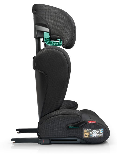 Siège auto Bakan Ifix 100-150 cm Vivitta BLACK CROSS EMBOSSED - Kiabi Siège auto Bakan Ifix 100-150 cm Vivitta BLACK CROSS EMBOSSED - Kiabi